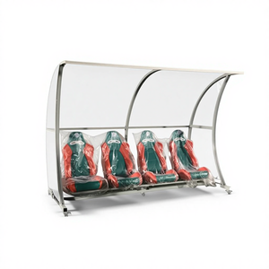 Banca <span class=keywords><strong>VIP</strong></span> de Repuesto para 8 Personas, con Techo, para Jugadores de Fútbol en Canchas Deportivas al Aire Libre, NPY-<span class=keywords><strong>VIP</strong></span>-8 - Product Image 5