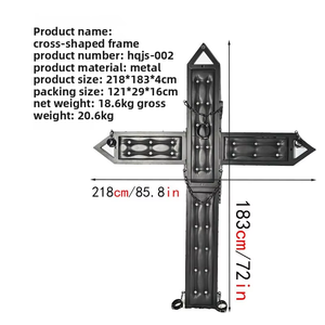Équipement de Contrainte BDSM en Forme de Croix et Piliers pour Salle <span class=keywords><strong>d</strong></span>'Entraînement, Matériel de Torture, Jeux Érotiques, Mobilier Sexuel Hôtelier - Product Image 5