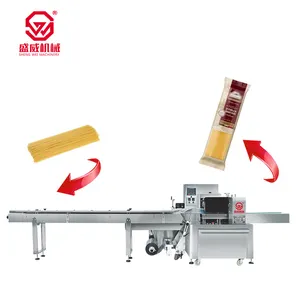 Shengwei makineleri fabrika doğrudan fiyat çubuklarını pelet kahve çekirdeği et somun Tablet spagetti yastık paketleme makinesi