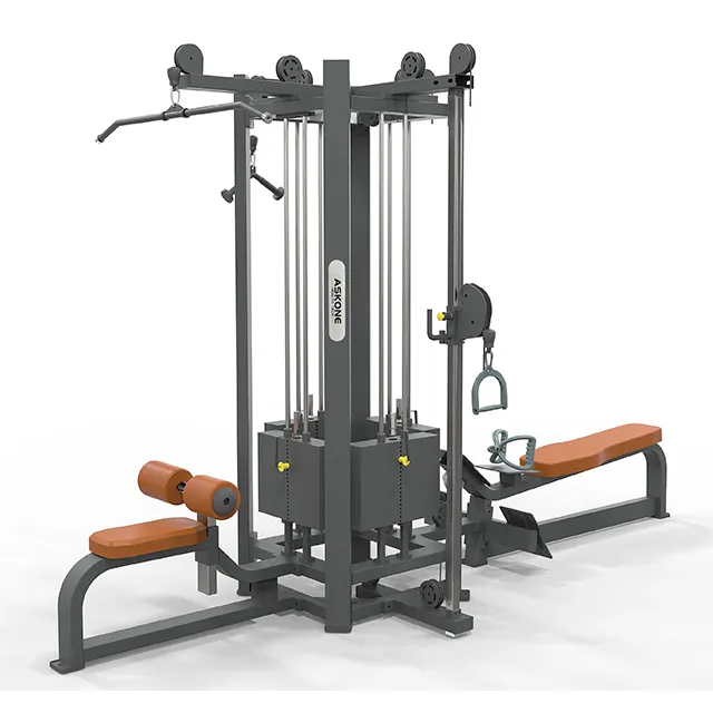 Multi Functional 4 Station Gym Fitness Equipment Strength Training Machine 4 Station J5-1400-2