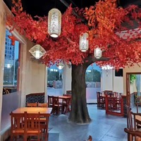 Arbre d'érable artificiel en fibre de verre de grande taille, personnalisé pour l'intérieur et l'extérieur, idéal pour les jardins, restaurants, centres commerciaux, parcs et décorations de remise de diplômes - Fabrication NINI