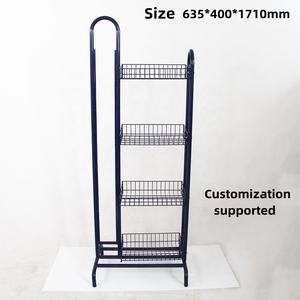 Espositore Personalizzato Moderno per Negozio di <span class=keywords><strong>Ricambi</strong></span> <span class=keywords><strong>Auto</strong></span>, Stand Multiuso per Accessori Garage, Olio Motore, Metallo Verniciato a Polvere - Product Image 2