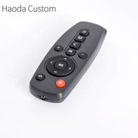 Botón grande iluminado personalizado para Tv, mando a distancia Dvb Sat Stb Universal con conector de auriculares para ancianos, altavoces integrados, 6 botones