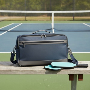 Pickleball Trim-Edged Technical Paddle Bag Holds 4 900D Matte Custom Logo Wholesale Tennis Padel Racket Bag - Product Image 3