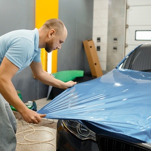 <span class=keywords><strong>Byron</strong></span> TPU ป้องกันรอยขีดข่วนสีฟ้า | 53.5N ความต้านทานการเจาะ7.5mil TPU 1.52m X 15m ม้วนรับประกัน5ปี - Product Image 4