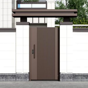 <span class=keywords><strong>Portail</strong></span> de cour piétonne intégré haut de gamme, de qualité artisanale, décoratif, antirouille, résistant aux intempéries et polyvalent - Product Image 5