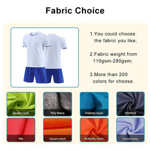 Maillot de football d'équipe personnalisé avec logo OEM d'usine, sublimation de qualité supérieure, col rond unisexe, séchage rapide, respirant, été - Product Image 3