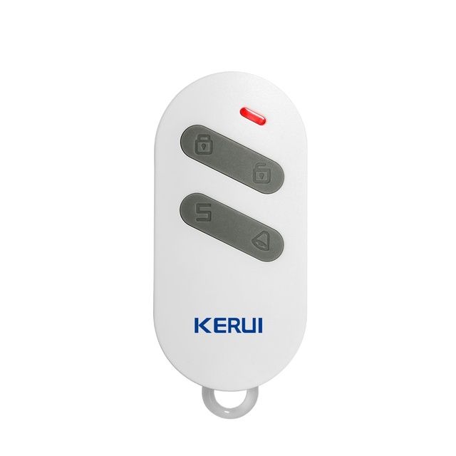 KERUI New Wireless High-performance Portable Remote Control 4 Buttons for KERUI G18 G19 W1 W2 K7 Home Alarm System