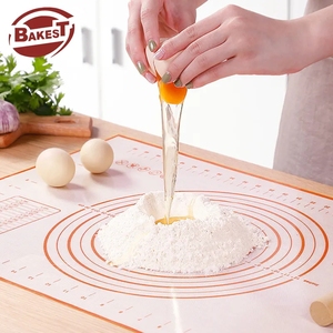Non-Stick Silicone Baking <b>Mat</b> Reusable Silicone Pastry <b>Mat</b> for <b>Rolling</b> Dough Kitchen Silicone <b>Rolling</b> <b>Mat</b> - Product Image 3