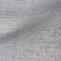 Vente en gros de tissus pour rideaux en lin gris bleu Tissu aspect lin 100% polyester pour rideaux Rouleau au mètre Textile de maison C0032
