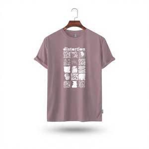 Fabricants de vêtements sur mesure, t-shirts pour hommes à manches courtes, coupe classique, col rond, 100% coton respirant, impression numérique - Product Image 5