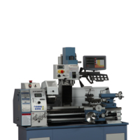 Prix d'usine JYP300VF Machine combinée 3 en 1 : tour, fraiseuse et perceuse
