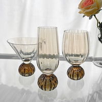 Lot de verres à vin martelés en cristal sans plomb pour mariage, flûtes à champagne et verres à cocktail
