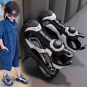 Nuevo Modelo de Sandalias de Verano para Niño, con Diseño Calado, Suela Suave, Deportivas, Cómodas, Casuales, para la Playa - Product Image 3