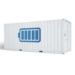 500kWh 1MWh 1.51.522.52.52.5container konteyner fotovoltaik yardımcı ölçekli piller depolama lityum pil