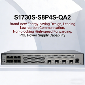 Commutateur Ethernet PoE Gigabit 8 ports S1730S-S8P4S-QA2 avec gestion Web et VLAN, livraison rapide - Product Image 1