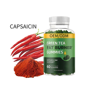 Gummies brûle-graisses au thé vert OEM/ODM, extrait de capsaïcine et d'EGCG, gestion du poids, gummies amincissants, compléments alimentaires - Product Image 3