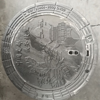Couvercle de manhole SMC pour parking de supermarché