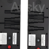 Multistrahl-IR-Sensor Solarbetriebenes Drahtloses Strahlbrecher-Sicherheitsalarmsystem HORN ABS-Material LiFePO4-Batterie 1km