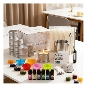 Juego de Velas Aromáticas de Lujo en Envases Premium, Selección de Mezclas Aromáticas para Regalo, Exhibición Festiva - Product Image 3