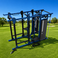 Rack de Squat Complet ROSEN Fitness pour Entraînement Corporel Complet en Salle de Sport Commerciale