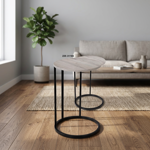 Porte-bougie à finition résistante aux rayures pour une qualité supérieure - Design côtier élégant pour la décoration de table, la maison et les mariages - Product Image 2