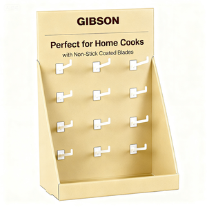 Tông Pop truy cập móc Rack hiển thị cho đồ ăn nhẹ cho trẻ em Tabletop hiển thị giấy PDQ truy cập cho khuyến mãi - Product Image 1