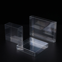 Boîtes cadeaux transparentes en PVC à faible MOQ, boîtes d'emballage transparentes en PET pour parfums, bijoux, bougies, vente au détail