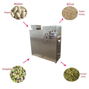 Multifunctional Durable Easy Operation Raw Cashew <b>Nuts</b> Cutter <b>Nut</b>/Peanut Strip Cutting <b>Machine</b> For Wholesales - Product Image 6