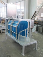 Machine électrique d'abattage de porcs avec moteur, pompe et roulement pour abattoir de porcs, haute productivité