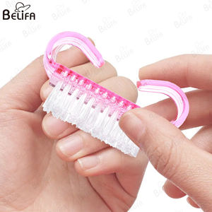 Gran oferta, limpieza rosa, pedicura, manicura, mango de limpieza, agarre, cepillo limpiador de uñas, uñas, cepillos para polvo - Product Image 3