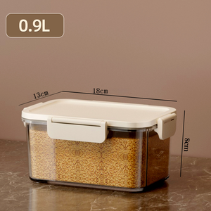 Boîte de rangement de cuisine rectangulaire multifonctionnelle <span class=keywords><strong>en</strong></span> <span class=keywords><strong>verre</strong></span> de style moderne, capacité 1-3L, design pliable portable, préservation de la fraîcheur - Product Image 2