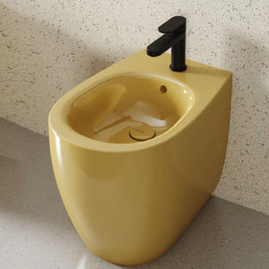 Inodoro <span class=keywords><strong>WC</strong></span>-bide <span class=keywords><strong>Bidet</strong></span> Bloom de cerámica <span class=keywords><strong>con</strong></span> asiento sanitario de cierre suave, color <span class=keywords><strong>Wc</strong></span> mare, suspendido sin brida, juego de inodoros de suelo, inodoro de pared, inodoro <span class=keywords><strong>con</strong></span> cierre de agua - Product Image 4