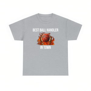 Meilleur maniaque du ballon de la ville, t-shirt de basket-ball, cadeau drôle avec citation de meme - Product Image 2