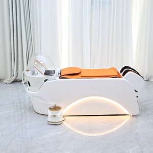 Lavacabezas Eléctrico Inteligente de Diseño Moderno con Cerámica para Salones de Belleza, Barberías y Spas, con Circulación Automática de Agua Caliente para Lavado de Cabello - Product Image 3