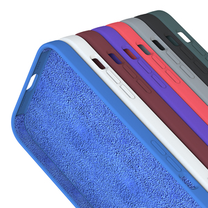 Custodia per telefono in Silicone liquido con protezione per obiettivo Set di custodie per telefono per IPhone 15 14 13 per Samsung Xiaomi Huawei Motorola <span class=keywords><strong>Tekno</strong></span> - Product Image 6