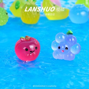 <b>Rainbow</b> <b>Candy</b> DIY Creative Studio Resin Fruit Keychains Mini Cartoon Pendant Handmade Craft Art Collectible Decor - Product Image 3