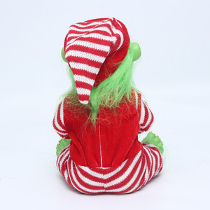 Latex Plush Toy Decoration Creative Gift Latex Doll <strong>Baby</strong> Christmas <strong>Grinch</strong> Green Monster CH-G009 Customizable Cute Design - Product Image 5