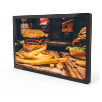 mince de 27 pouces Écran tactile intérieur Full HD Carte de menu numérique pour l'affichage publicitaire Affichage numérique