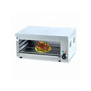 Adjustable Shelves Commercial Restaurant Hotel kitchen Stainless Steel Table Top Electric Gas Hanging Salamander Grill
