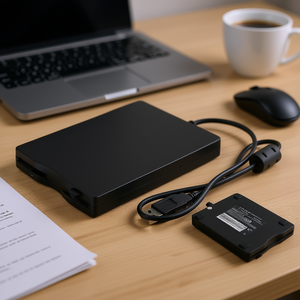 Unidad de Disquete Externa de 3.5 Pulgadas USB 2.0 de 1.44 MB para Computadora Portátil con Windows 7/8/10 y Compatible con Mac - Product Image 2