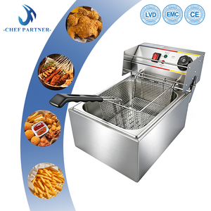 Friteuse électrique de table à chauffe rapide avec grande capacité de 11 L pour les petites familles - Product Image 1