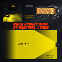 Nouveauté 2025 : Phares LED 70W 4 pouces étanches IP68 à faisceau spot super lumineux et DRL latéral pour UTV et camions 4x4