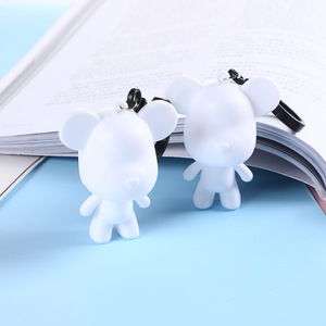 Porte-clés ours fluide DIY pour <span class=keywords><strong>enfants</strong></span>, porte-clés lapin de dessin animé mignon pour cadeaux - Product Image 5