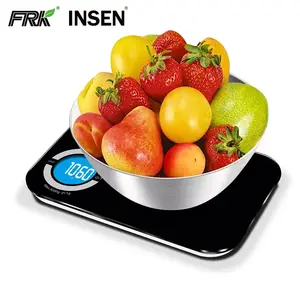 En iyi 3mm cam platformu OEM ODM 1g 5000g dijital elektronik mutfak gıda ölçeği