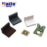 Support d'angle en acier robuste en forme de L pour armoire, quincaillerie de meuble de cuisine