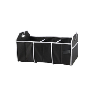 2-in-1 Car Boot Organiser Shopping Tidy Heavy Duty Collapsible Foldable Storage