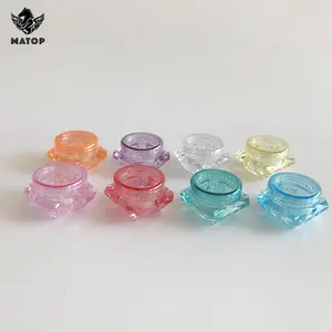 Пластиковые косметические банки для крема в форме алмаза 3 г 5 г оптом