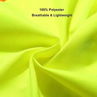 Gilet de sécurité multipoches au design personnalisé, nouveau style, avec 6 poches, gilet de chantier unisexe avec motif accrocheur