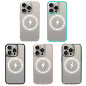 Funda <span class=keywords><strong>de</strong></span> imanes <span class=keywords><strong>de</strong></span> <span class=keywords><strong>alta</strong></span> calidad, precio <span class=keywords><strong>barato</strong></span>, funda <span class=keywords><strong>de</strong></span> teléfono transparente <span class=keywords><strong>de</strong></span> carga para iPhone 15 Pro Max, funda trasera transparente - Product Image 6